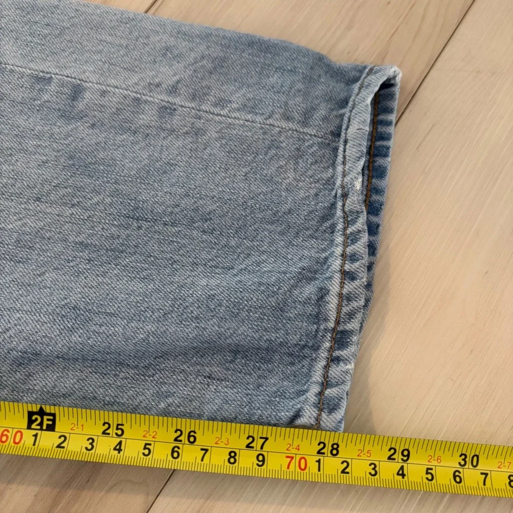 Madewell The Perfect Vintage Jean Light Wash Denim High Rise Straight Women's 27